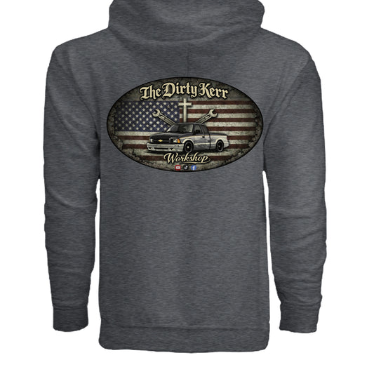 DARK HEATHER - G186 - BACK