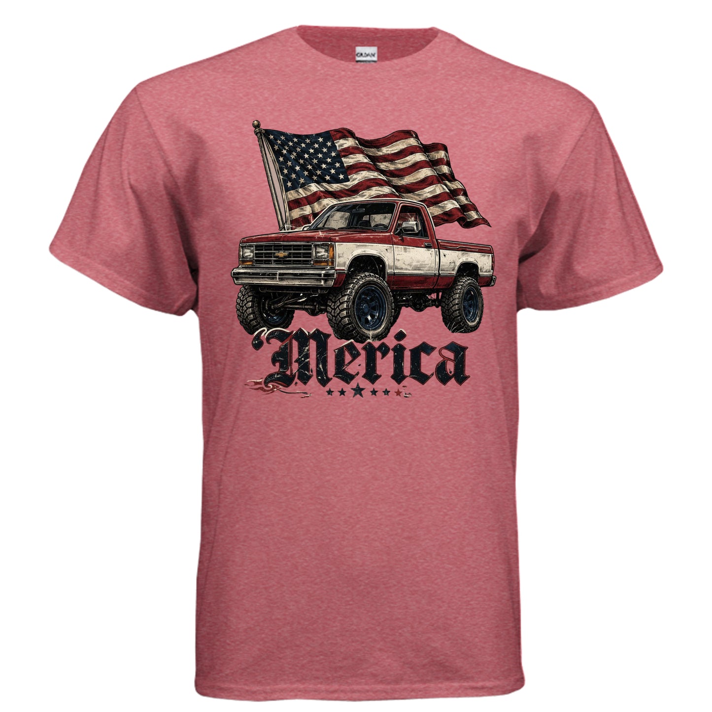 HEATHER RED - G500 - FRONT