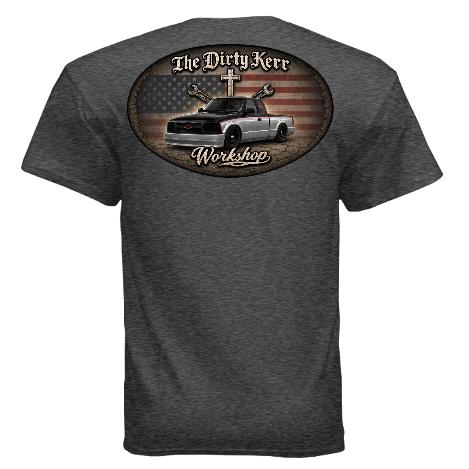 DARK HEATHER - G500 - BACK